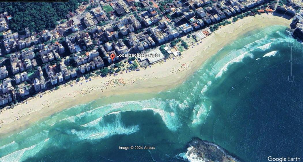 Apto Frente A Praia Das Pitangueiras - Centro Guarujá Exteriör bild