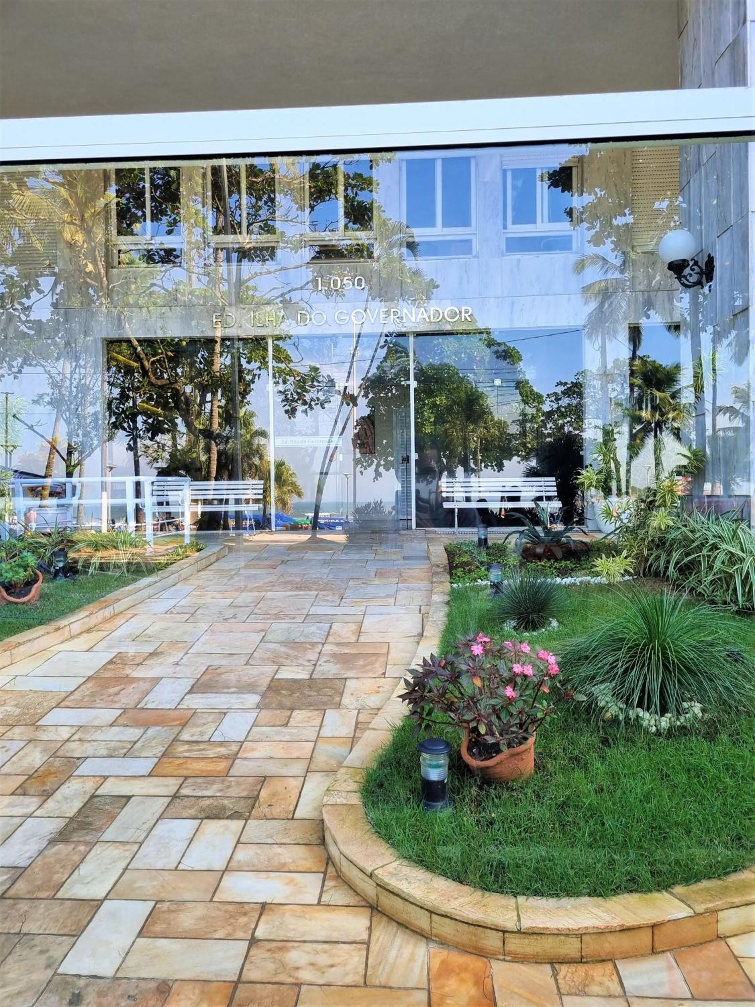 Apto Frente A Praia Das Pitangueiras - Centro Guarujá Exteriör bild